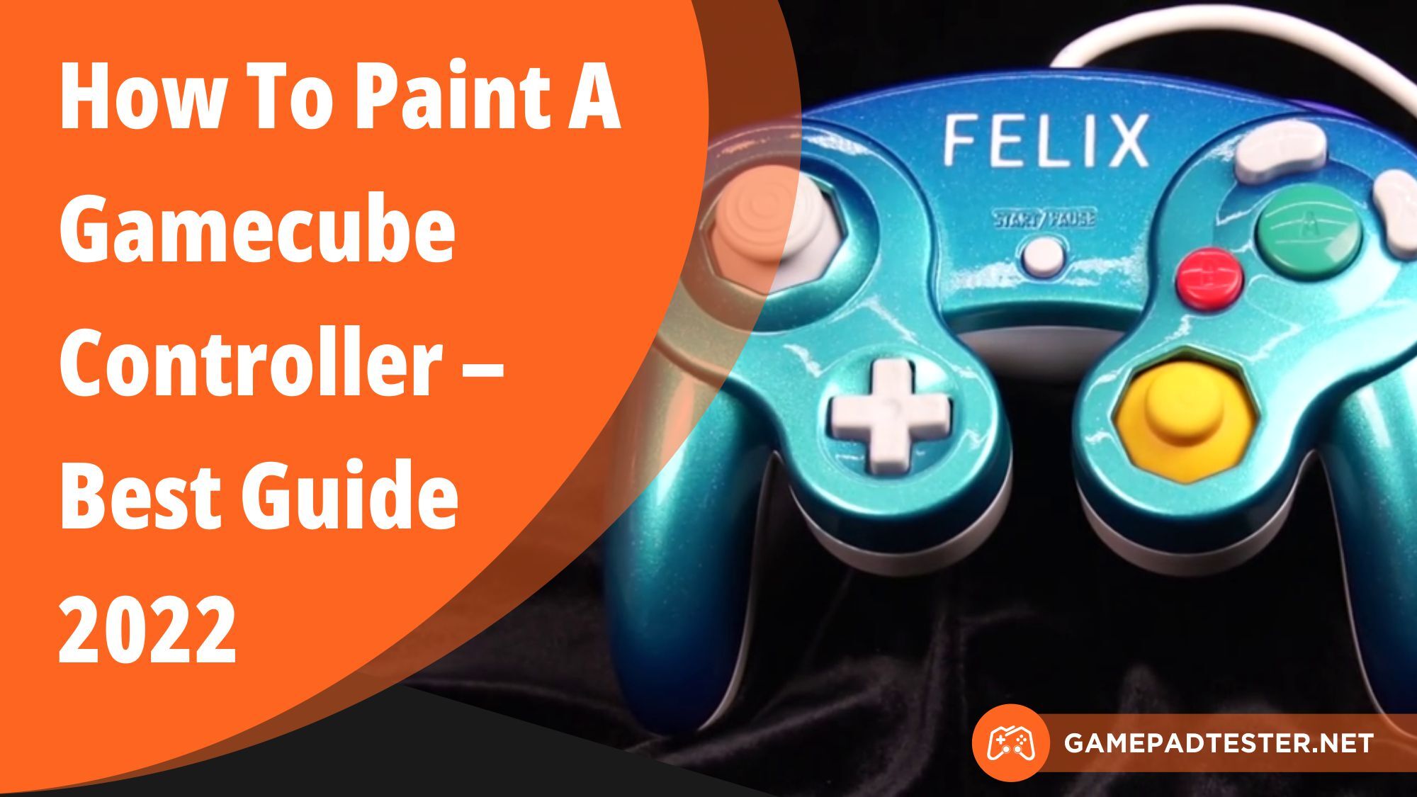 How To Paint Gamecube Controller