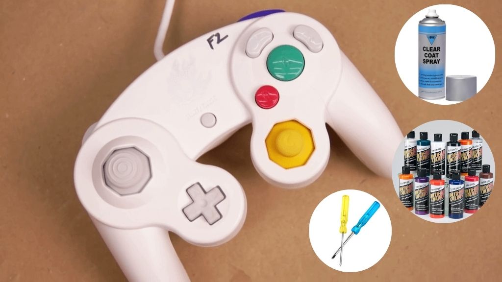 How To Paint A Gamecube Controller